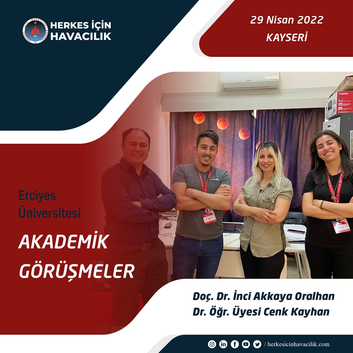 Doç. Dr. İnci Akkaya Oralhan ve Dr. Cenk Kayhan